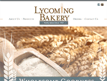 Tablet Screenshot of lycobakery.com